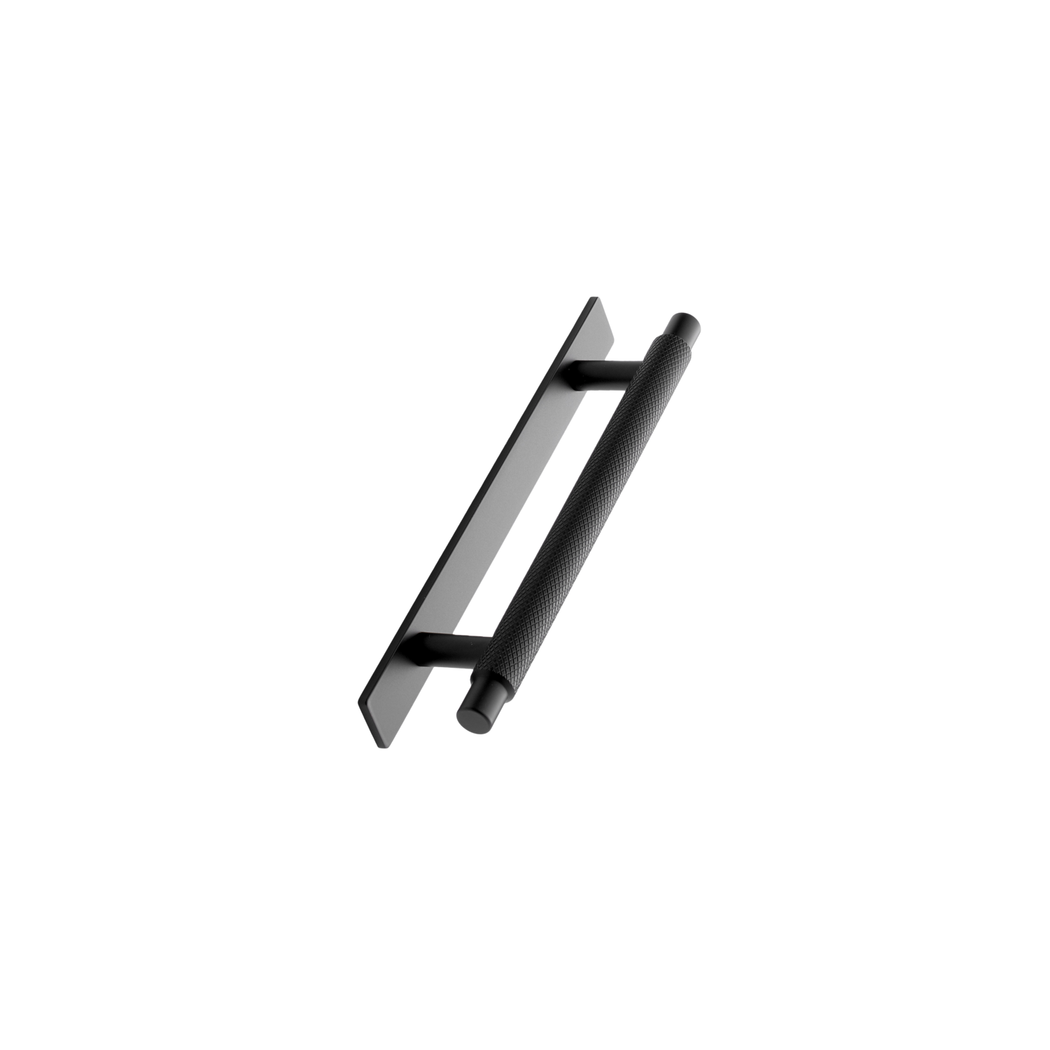 Greep manor back ba128 l190 zamak mat zwart